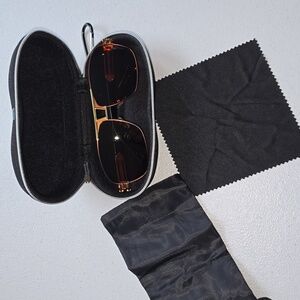 Burnt Orange Sunglasses NWOT